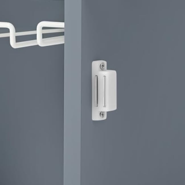 Versatile Kitchen Island for Enhanced Living, Convenient Power Outlet, Drop Leaf Design with Open Storage and Wine Rack, Grey Blue-6LZhObFS