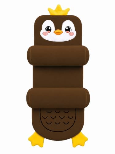 Image of Baby Hugging Pillow with Supersoft Fabric | 0-18 Months Newborn Pillow /Takiya /Cushion | Neck & Head Support for Babies (Brown2)