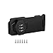 Cabinet Door Hasp Latch Keyless Combination Lock, 3-Digit Passcode Cabinet Lock Safety Lock for Kitchen Cabinet, Cupboard