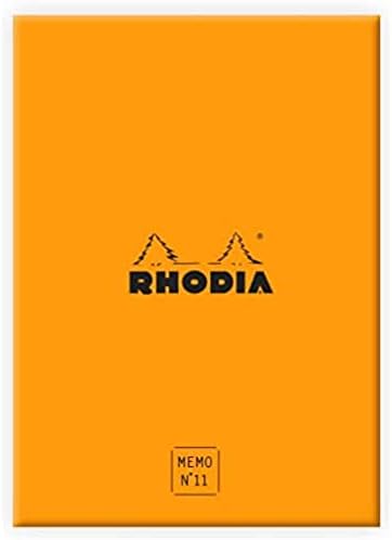 Bloc Mémo Rhodia N°13 - 240 Pages Petit Carreaux | Format A6 10,5x14,8cm