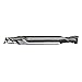 CLEVELAND Sq. End Mill,Double End,HSS,5/64" C41037