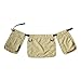 KiBcsLic Waist Bag Outdoor Belt Bag Fashion with Pockets Lightweight Work Waist Apron Waist Pack for Camping Mountaineering Outdoor, Khaki