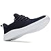 Wrezatro Men's Slip on Walking Shoes Ultra Light Breathable Non Slip Running Shoes Casual Fashion Sneakers Mesh Workout Sports Navy/Blue