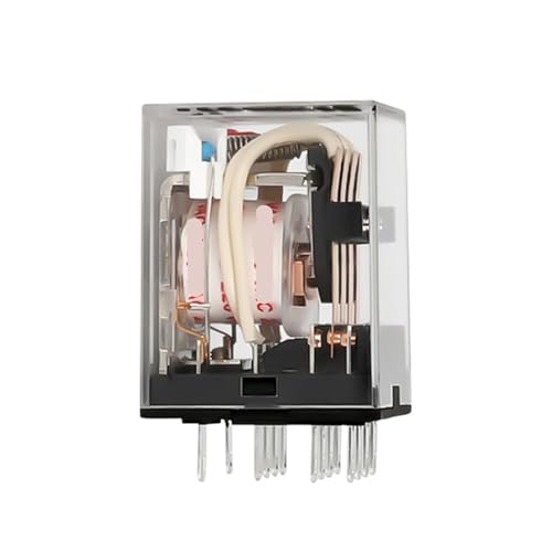 Relé intermedio pequeño CDZ9L-54P de 14 pines alimentado a CA 220V con base HH54PL
