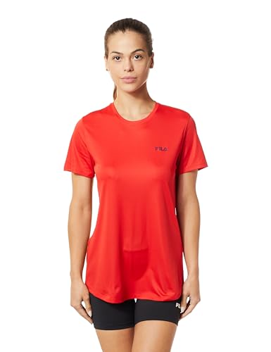 Camiseta Fem. Fila Basic Sports II,Vermelho Chili,M