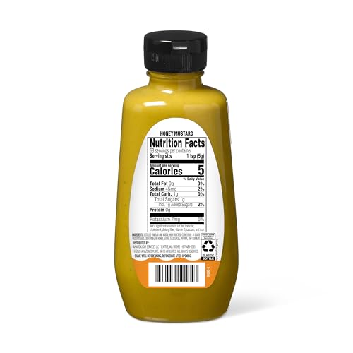 Image of Amazon Grocery, Honey Mustard, 12 Oz (Previously Happy Belly, Packaging May Vary)