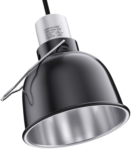 Reptile Light Fixture — shown in a real home setting for scale