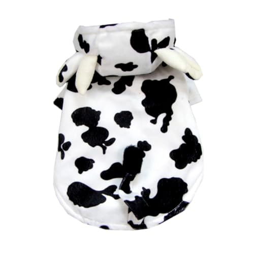 Disfraz de perro con diseño de vaca talla XS