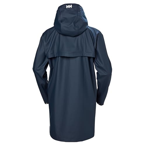 Helly Hansen Women's Navy Waterproof Raincoat, Medium - Image 7