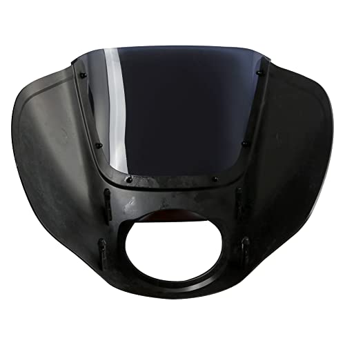 Image of Green-L Front Headlight Quarter Fairing Windshield Fit For Harley Softail Low Rider FXLR S FXLRS 2018-2025 Street Bob FXBB FXBBS 2018-2025 Softail Standard FXST 2020-2024 Twisted Cherry