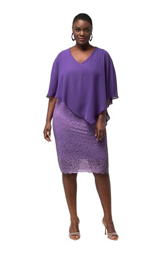 Robe de soirée avec dentelle de haute qualité et chiffon fluide pour cocktail chic