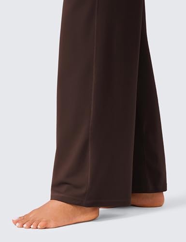Image of CRZ YOGA Butterlift Wide Leg Pants Pockets 29 inch /31 inch /33 inch | Buttery Soft, Moderate Compression, Yoga, Casual, High Waisted, for Women