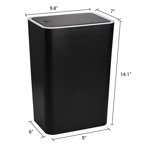 Caneca de basura rectangular 15 L x 2 unidades miniatura 2
