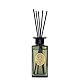 M&SENSE 180ml Raumduft Limette Basilikum Duft|Reed Diffuser mit 7 Duftstäbchen|Luxus Lufterfrischer für Badezimmer,Wohnung,Heimdekoration|Raumduft Stäbchen