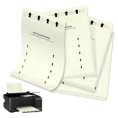 Printer Cleaning Sheets 20 PCS for Laser & Inkjet...
