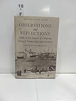 Observations and reflections: Made in the course of a journey through France, Italy, and Germany, B0007H59FM Book Cover