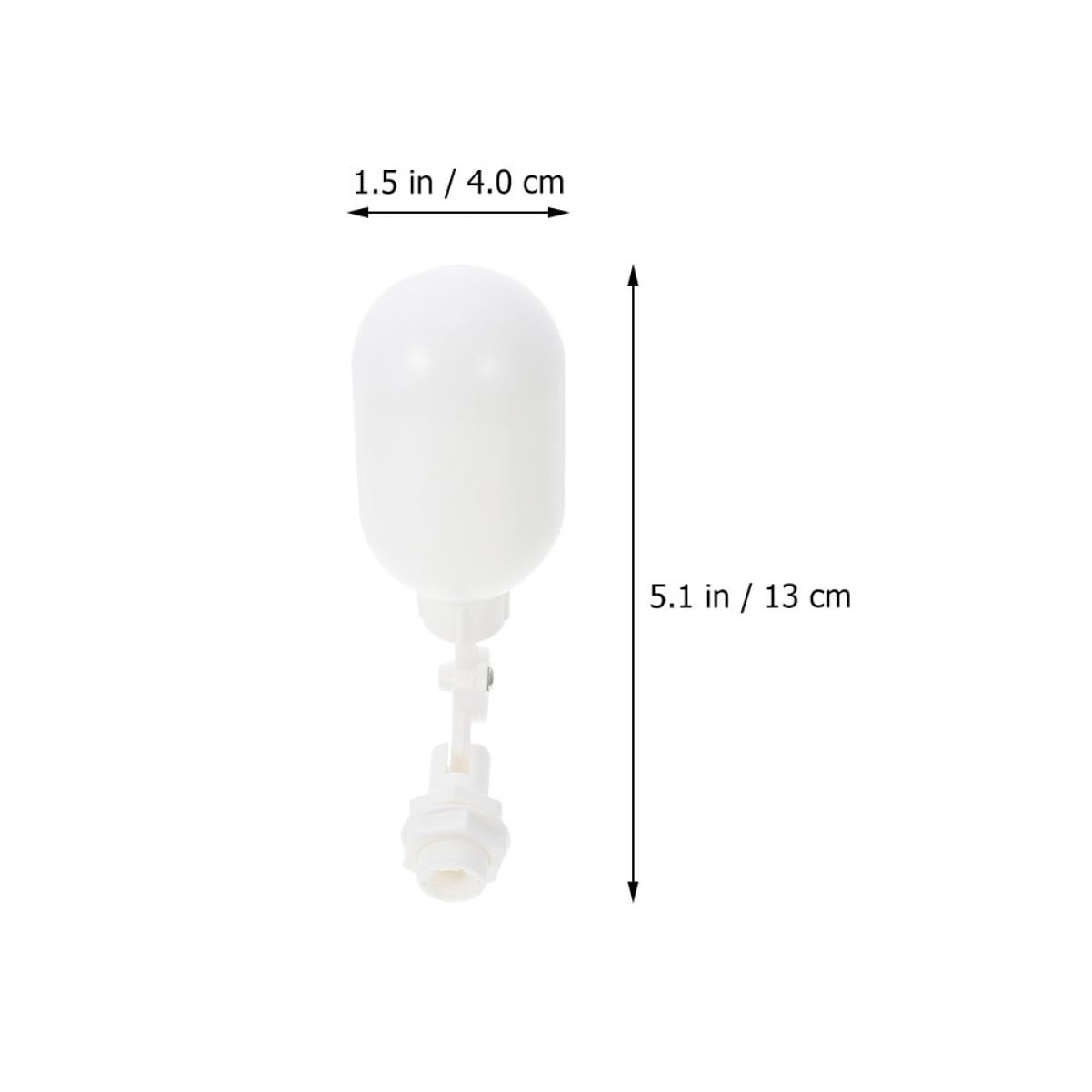 3pcs Float Valve Float Ball for Water Tank Humidifier Valve Water Float Balls Valves Pool Float Water Control Valves Water Dispenser Float Balls Auto Water Valves Plastic White NAMOARLY