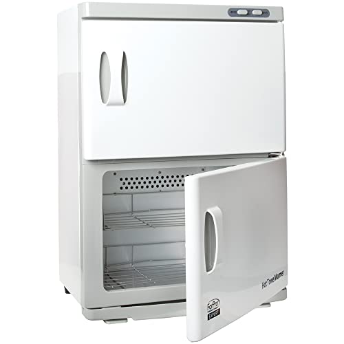 ForPro Professional Collection Expert Double Hot Towel Warmer, 46L Extra Large Capacity, Holds 48...