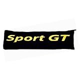 Alta calidad Unitec 84786 Sport GT - Almohadilla para cinturón de Seguridad, Color Negro