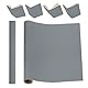 PATIKIL 59x18.5 Buchbindeleinen, Leinen Buchumschlag Buchbindereparaturstoff Buchbindestoff für Buchbinderei Buchkunst Nähen DIY Handwerk, Grau