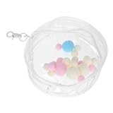  BESTonZON De Figurine Transparent Pochette Transparente Vitrine des Collectionneurs De Figurines Jolis Porte-clés pour Sacs à Porte-clés De Vitrine De Figurines Peluche