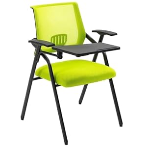 HAQMG Klappbarer Meetingraumstuhl mit Schreibtisch