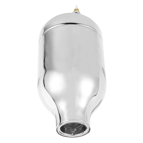 SHOWERORO Forro Para Termo Botella De Agua De Boca Ancha Cantimplora Botella De Agua Tazas De Café Helado Con Tapas Soporte Para Botella De Agua Para Caminar Granos De Café Vidrio Silver