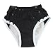 Leak Proof Adult Diaper Pants, Reusable Washable Pull Up Plastic Pants for Adult Incontinence (M)