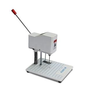 OUTFYT Elektrische Buchbohrmaschine Stanzlocher 120W