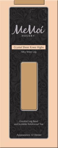 Image of MeMoi Women's Silky Sheer Knee Highs