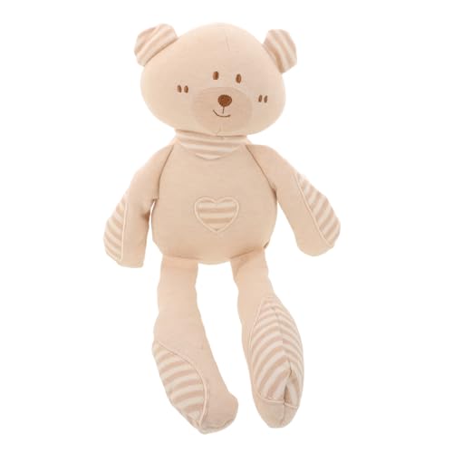HOMOBABE 有機綿製長脚ベアぬいぐるみ 用 おもちゃ 新生児から歳までの抱き枕 動物型オーガニックコッベビートイ
