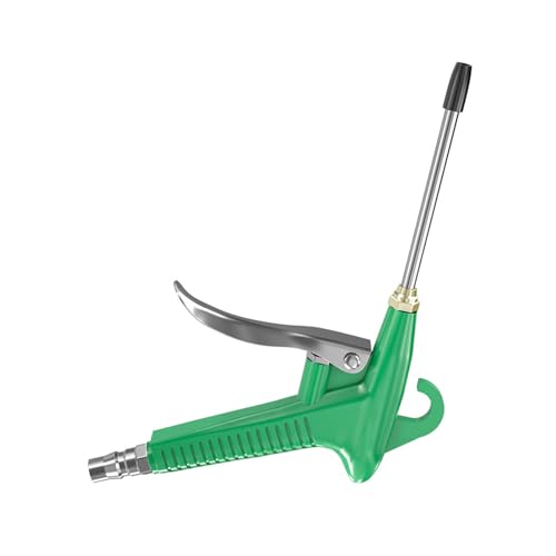 Herramienta neumática de soplado con boquilla precisa, herramienta resistente con diseño flexible para taller y automoción, varios ángulos