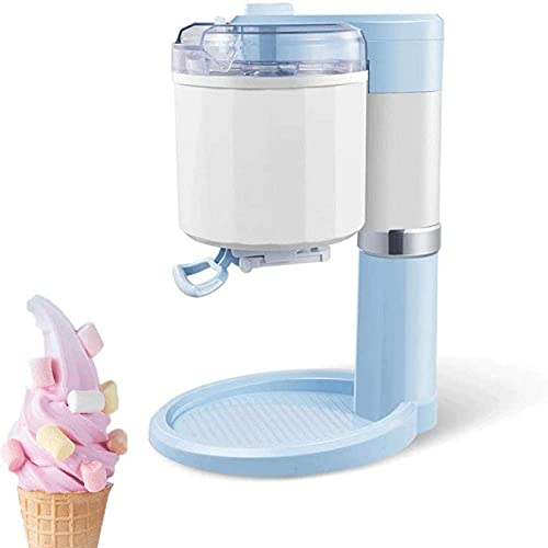 ZHJIUXING ST Automatische Haushaltseismaschine, 1L Kapazität DIY Eismaschine, Schnell, Leicht Zu Reinigen Glatt, Für…