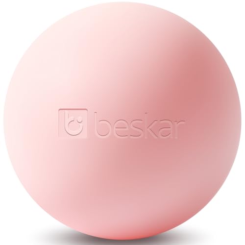 Bolas de Masaje Lacrosse para Liberación Miofascial, Terapia de Puntos Gatillo y Terapia de Yoga, Bola de Masaje para Pies para Aliviar la Fascitis Plantar