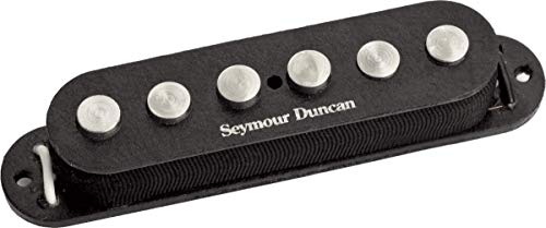 Seymour Duncan SSL-7-RWRP Série simple Quarter-Pound Stag Strat sans capot Micro pour Guitare Electrique Noir - Les Beatles, Paul McCartney, John Lennon, RIngo Starr, George Harrison Seymour Duncan SSL-7-RWRP Série simple Quarter-Pound Stag Strat sans capot Micro pour Guitare Electrique Noir