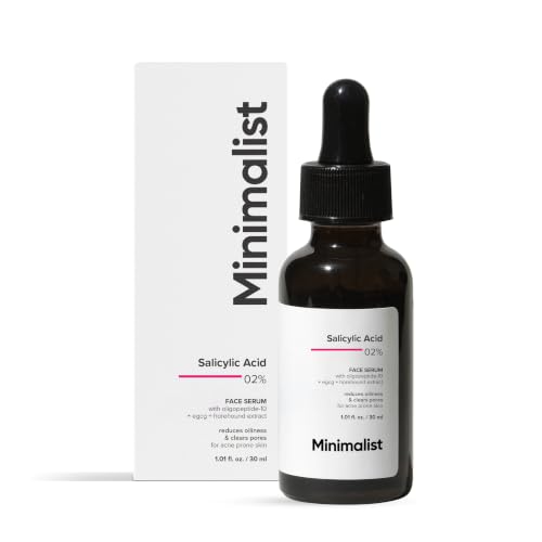 Minimalist Salicylic Acid 2% Serum For Acne, Blackhead...