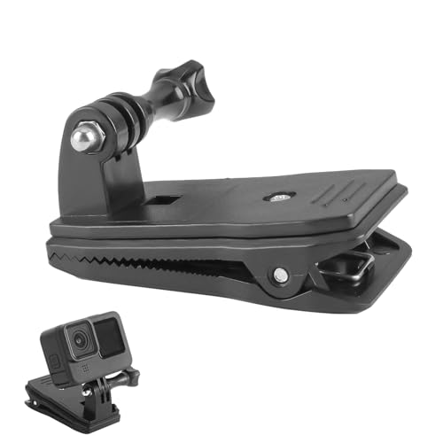 Teuena 360° Rotational Backpack Strap Mount for Hero Cameras