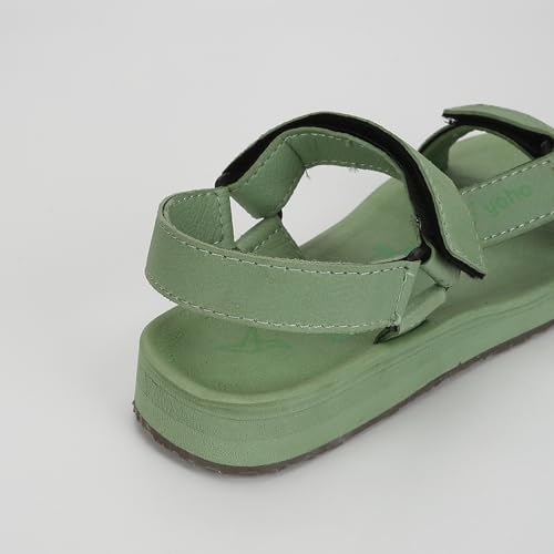 Yoho EVA Sandals for Men | EVA sole | Comfortable cushioned sole with TPR base | Lightweight | Soft skin friendly straps | Adjustable straps | Velcro closure | Vibrant colour options