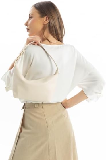 NEBIL Small Hobo Bag For Women Soft Pu Leather Shoulder Purse Slouchy Everyday Trendy Handbags with Zipper 2025 - Image 8