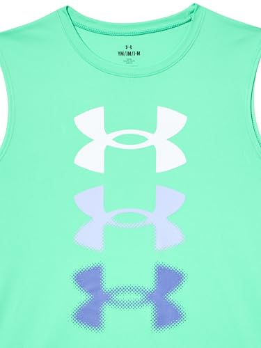 Under Armour Boys' Tech Tri Logo Tank Top2