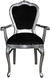 Chaise baroque artisanale de la collection de luxe de Casa Padrino