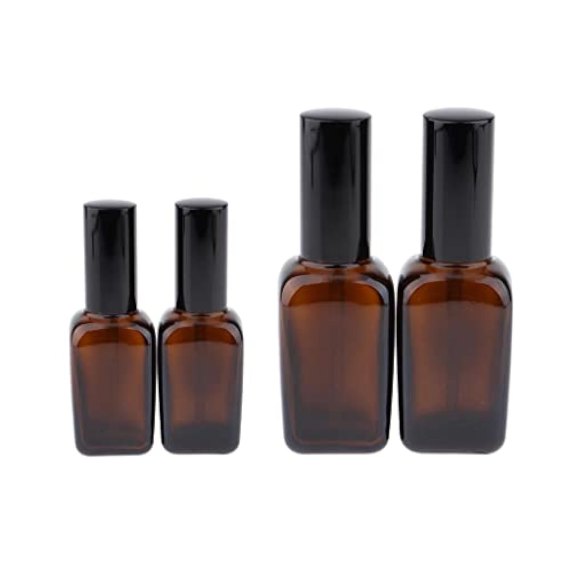 4x Empty Fine Mist Pump Spray Bottles for Perfume