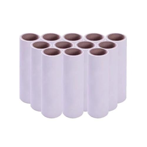XIEHYA 720/960/1200 Hojas de Papel Repuesto Adhesivo for el Pelo, Rodillo for Pelusa, rasgable, Herramienta Limpieza Ropa, quitapelos for Gatos para Ropa Sofá(1200sheets,12cm)