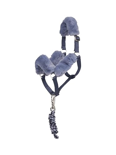 LeMieux Hobby Horse Comfort Halter & Leadrope - Navy