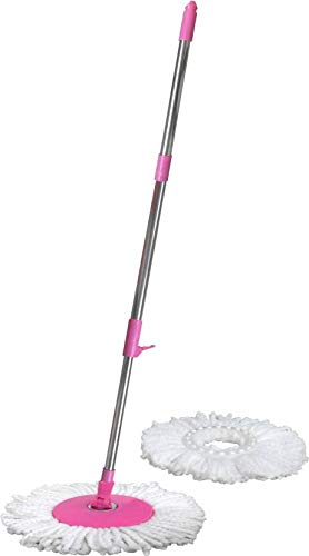 WayMore® Stainless Steel and Plastic Mop Rod Stick with 360 Degree Rotating Pole Heavy Duty Mop Stick with Refill (Multi-Color) Mop Rod Set with 2 Refill (B07H1NHDRM) Amazon Price History, Amazon Price Tracker