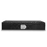 DNA MOTORING Truck Tool Box Lockable Storage Box, Truck Bed Tool Box Trailer Tongue Box Aluminum Truck Tool Box for Bed of Truck, with Lock & Keys, 34' L X 6.2' H X 12.8' W, Black,TBOX-T5-006-BK