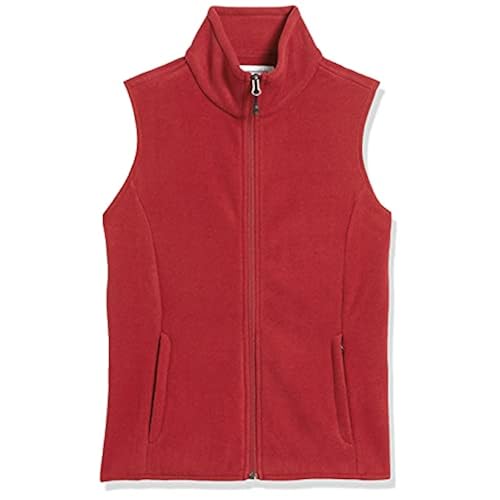 Red sleeveless fleece Clearance