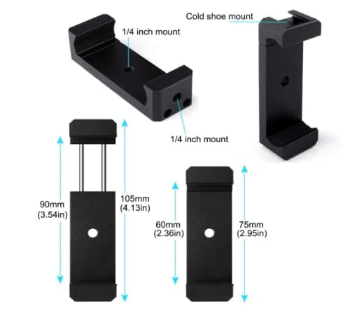 82 Inch Tall Extendable Tripod With Mobile Phone Clip Mount, Ball Head, Carry Bag And Remote, Compatible With Most Cell Phones, Dslrs, Digital Cameras For Selfie And Live Video Meea #TOP7