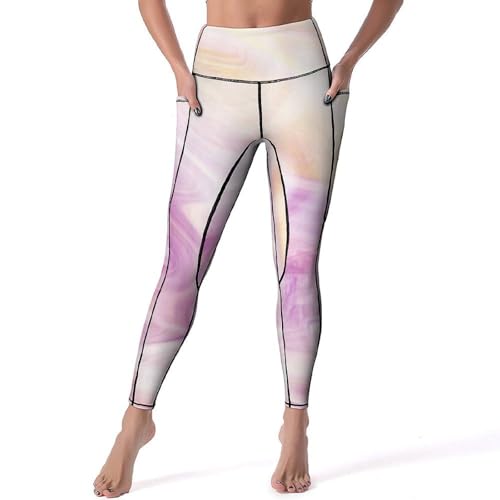 Legging de sport taille haute gainant pour éviter les glissements