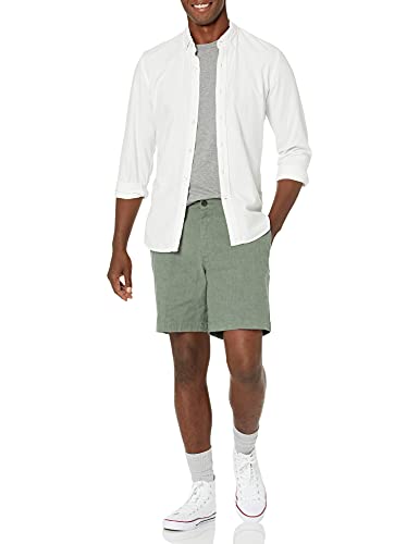 Goodthreads T-Shirt Girocollo in Cotone a Maniche